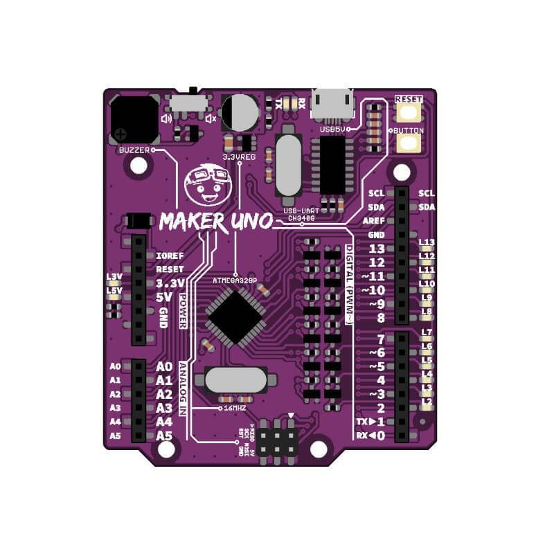 Maker UNO: Simplifying Arduino for {Education}